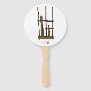 Leque Imagem de desenhos angklung