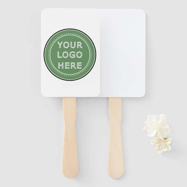 Leque Inteligente, contemporâneo, polido e personalizáve (Frente e Verso)