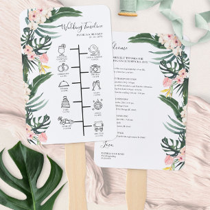 Leque Itinerário de Casamento Coquetel - Ícone Boas-vind