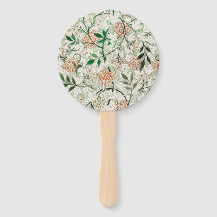 Leque Jardim de Jasmim Flor Clássica William Morris