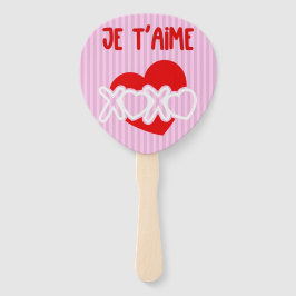 Leque Je t’aime.