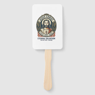 Leque Jesus Barbeiro Masculino Grooming Gráfico Camiseta