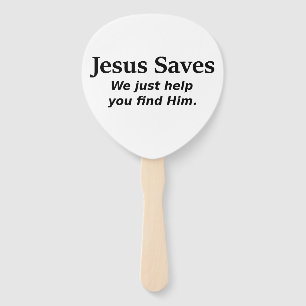 Leque Jesus salvar - nós apenas ajudamo-lo a encontrá-