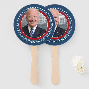 Leque Joe Biden 2020 para Presidente Foto - Parada