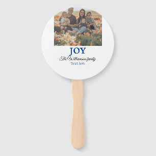 Leque Joy christmas adiciona nome de família presentes d