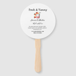 Leque Juices e shakes website de negócios de restaurante