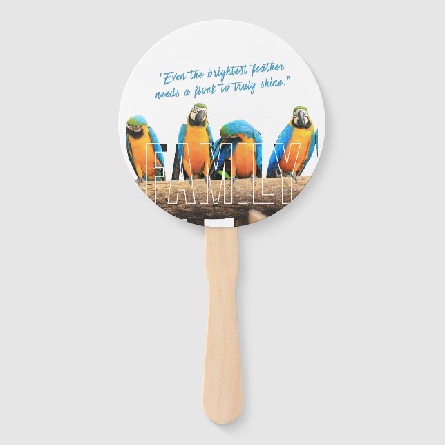 Leque "Juntos Nós Brilhamos" (Frente)