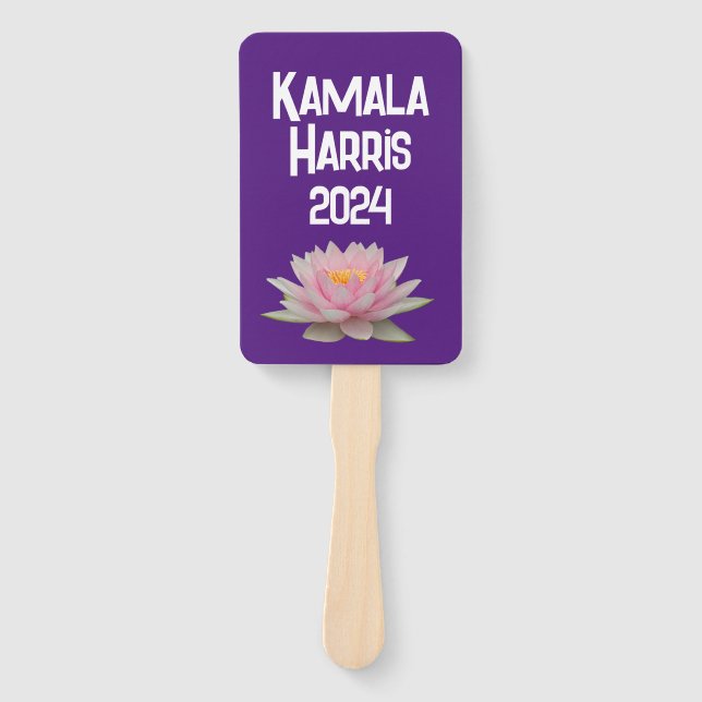 Leque Kamala Harris Lotus 2024 (Frente)