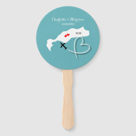 Leque Kos de Destino de Casamento