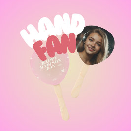 Leque Kpop Idol Aniversário Fancafé Conjunto de Ventilad