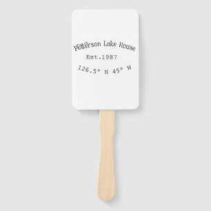 Leque Lago House ets. Data ano em que as coordenadas per