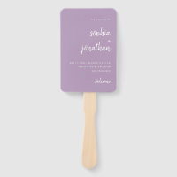 Lavanda de Script Minimalista Moderna | Casamento