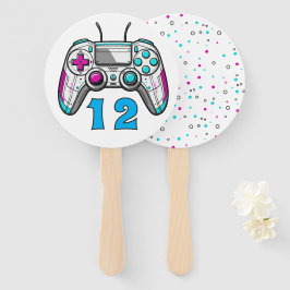 Leque Level Up Gamer Birthday – Video Game Party Favor