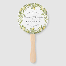 Leque Limão Amarelo Sorrento Chá de panela Mediterrâneo