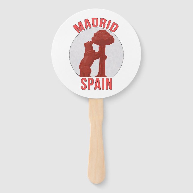 Leque Madrid Espanha (Frente)