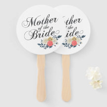 Mãe do Casamento da Noiva | Ventilador Mão