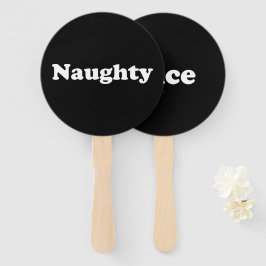 Leque Malvado ou legal, conjunto de ventiladores, branco