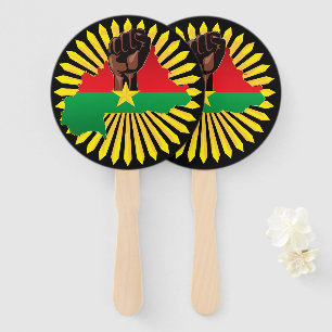 Leque Mapa do Burkina Faso, Bandeira e Resistência à Rev