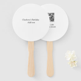 Leque Meninos fofinhos simples e bonitos Adicionar anive