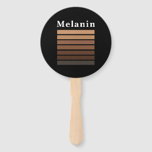 Leque Mês da História Negra Africana-Americana de Melani