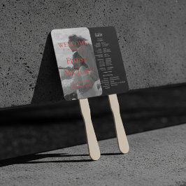 Leque Modern Handwritten Overlay Photo Wedding