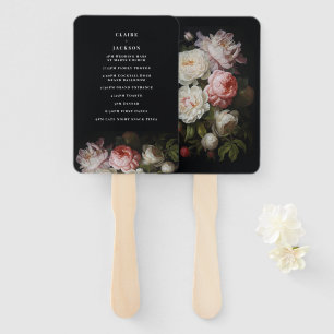 Leque Moody Peony Rosa Floral