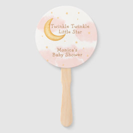 Leque Moon Stars Twinkle Garota Bebê Chuva