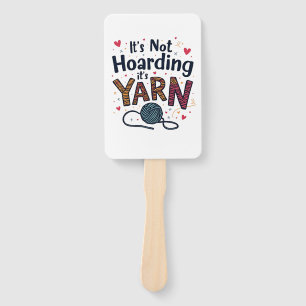 Leque Não é açoitamento se é Yarn Crocheter Gift Knit