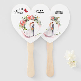 Leque Noiva Personalizada: Mantenha seus convidados Lega