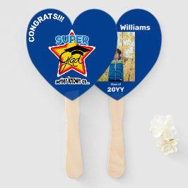 Leque Nome de Foto Editável Super Formando-Coração Ano