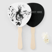 Nota de Música design de Luxo