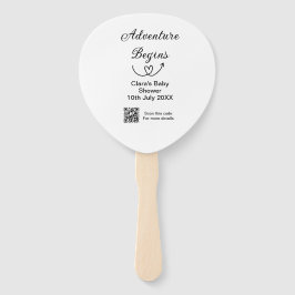 Leque O Adventure inicia a verificação do chá de fraldas