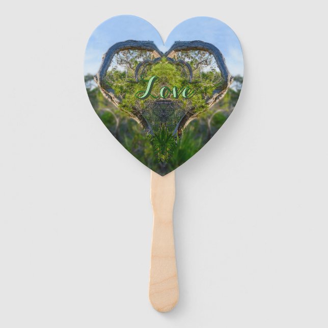 Leque O Amor Da Natureza (Frente)