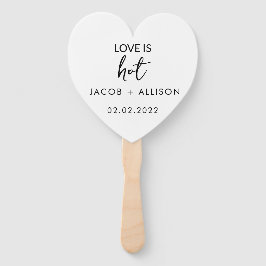 Leque O amor é quente