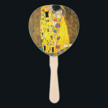 Leque O Beijo de Gustav Klimt<br><div class="desc">Visite minha loja para obter um design mais interessante e mais opções de cores => zazzle.com/colorfulworld*</div>
