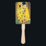 Leque O Beijo de Gustav Klimt<br><div class="desc">Visite minha loja para obter um design mais interessante e mais opções de cores => zazzle.com/colorfulworld*</div>