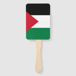 Leque oficialmente pavilhão do Estado da Palestina