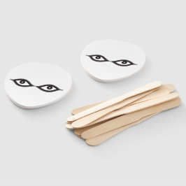 Leque Olhos de Zipper