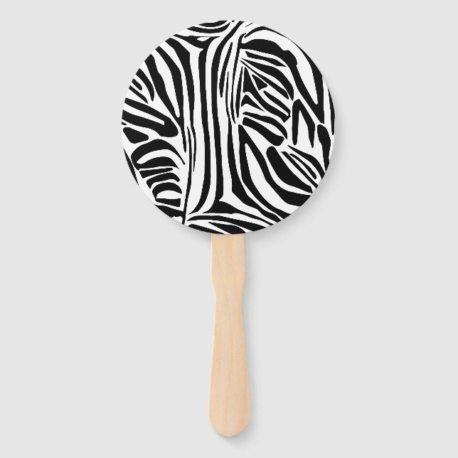 Leque Padrão de zebra (Frente)