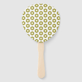 Leque Padrão Verde-Oliva