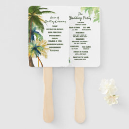 Leque Palm Trees, Ventiladores do Programa de Casamento