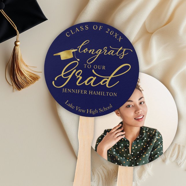Leque Parabéns ao nosso graduado  Graduação simples de 1 (Criador carregado)