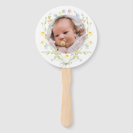 Leque Pastel Wildflower Baptism