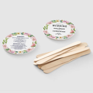 Leque Pêonias de cor aquosa, cor-de-rosa, buquê floral