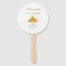 Pequeno Chá de fraldas de Abóbora Bonito