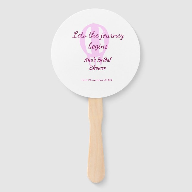 Leque permite que a viagem comece a adicionar nome pino (Frente)