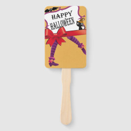 Leque pernas de bruxa Halloween