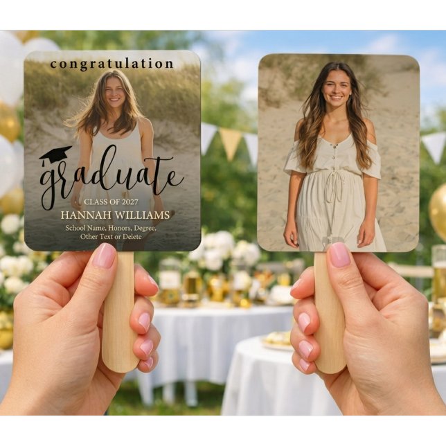 Leque Personalizado para Formatura - Foto Customiz (Criador carregado)