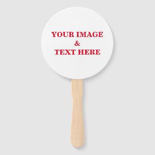 Leque Personalizado Personalizado Sua Própria Fotografi
