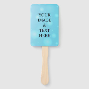 Leque Personalizado Personalizado Sua Própria Fotografia